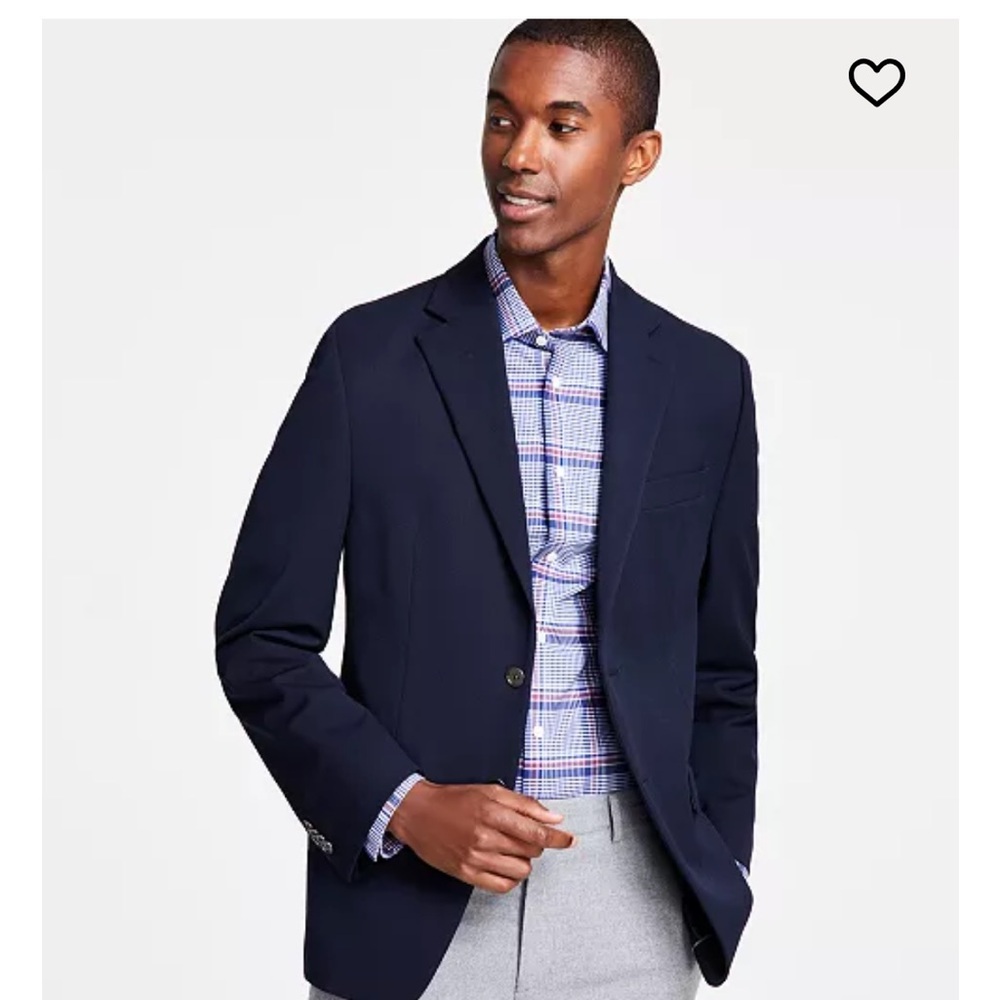Michael Kors Classic Navy Men's Blazer